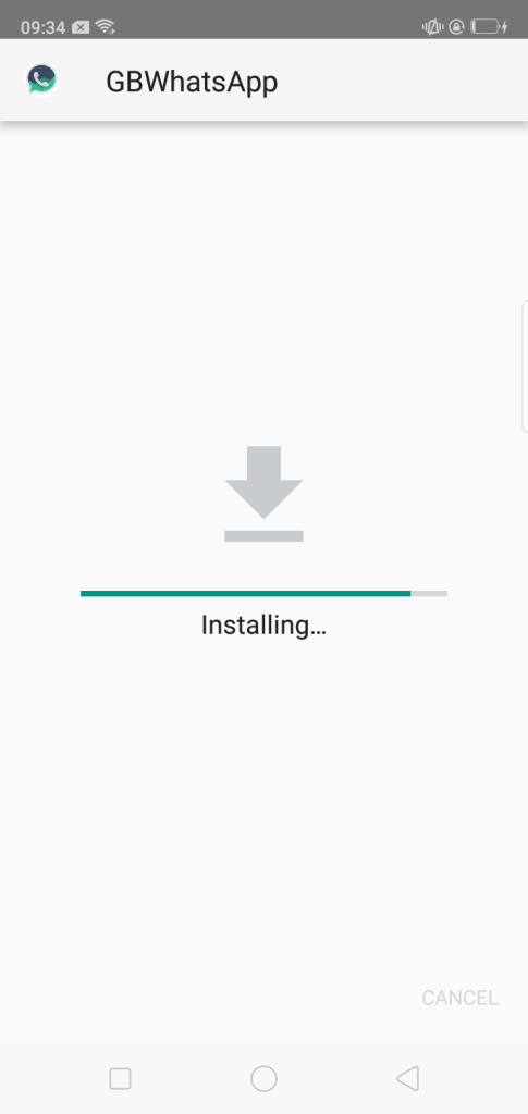 GB WhatsApp Installing