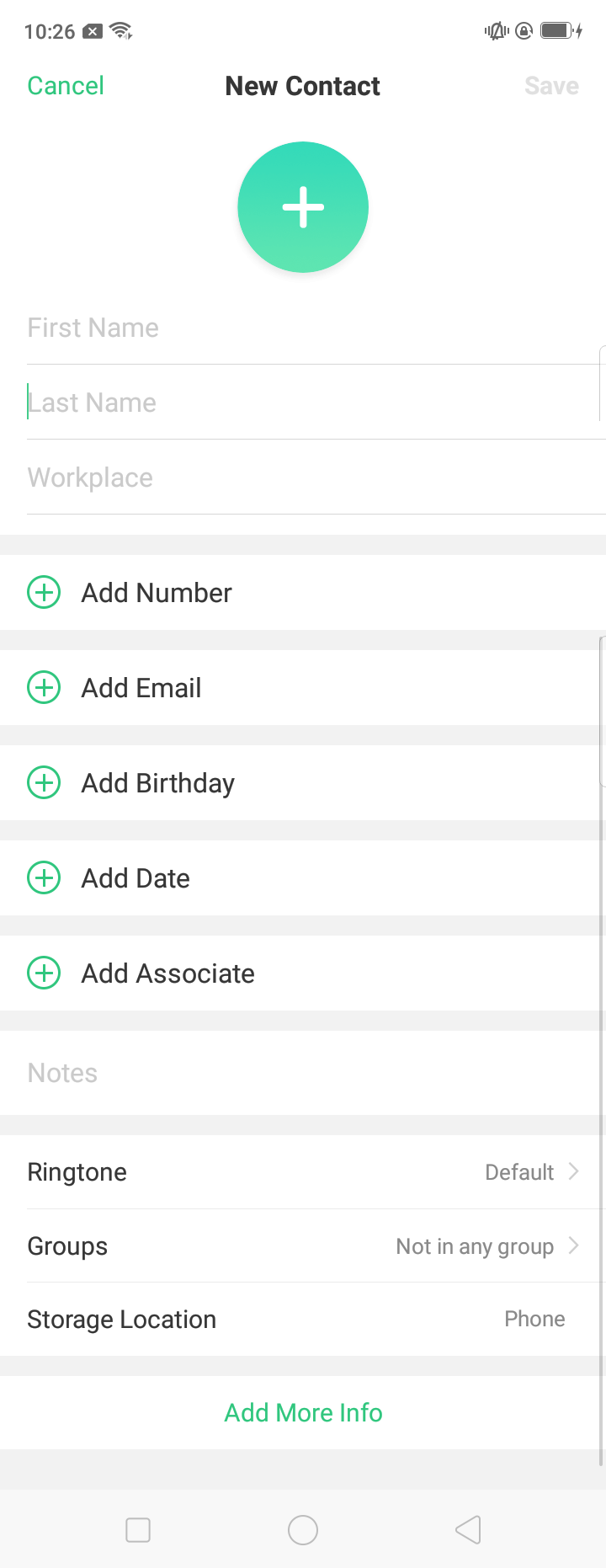 GB WhatsApp New Contact