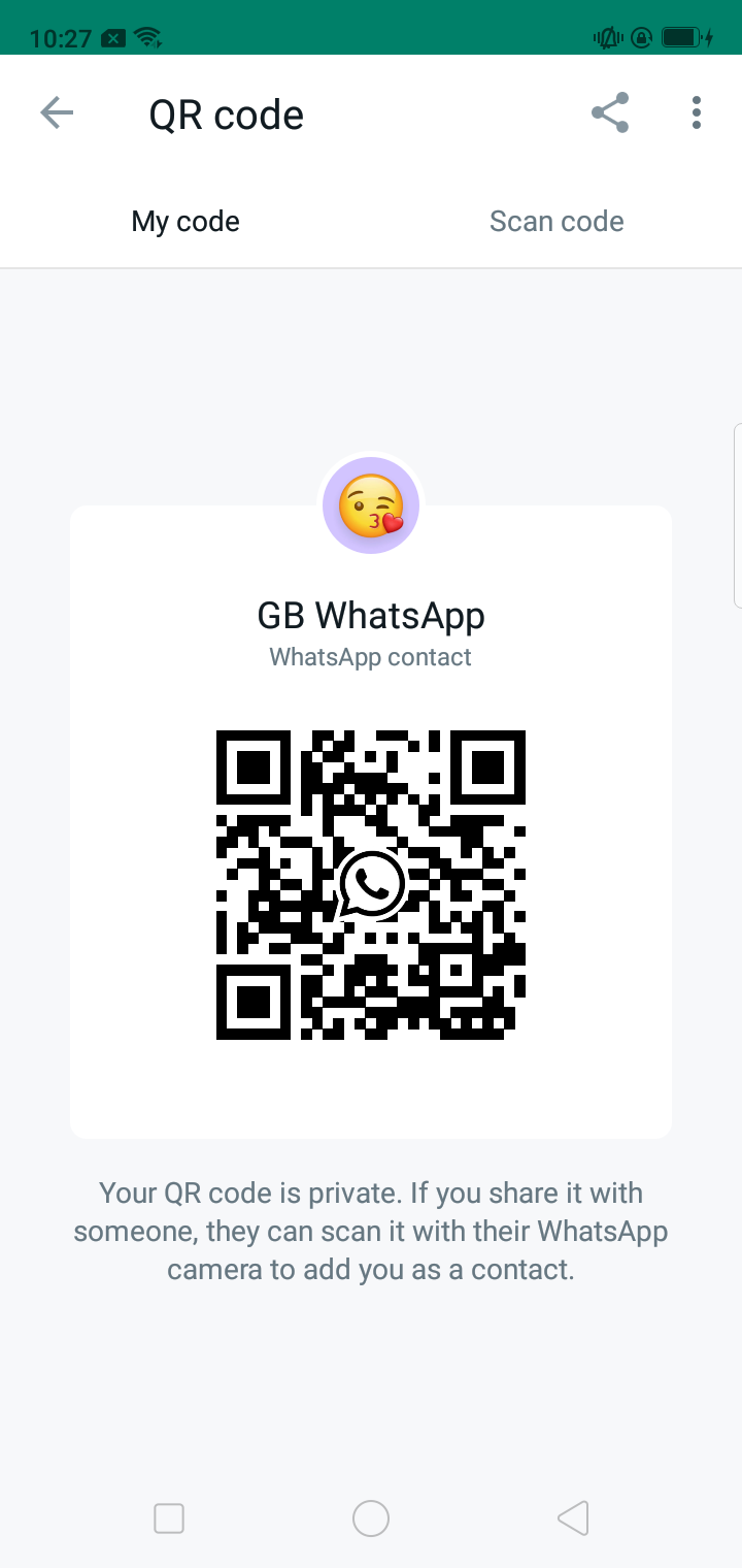 GB WhatsApp QR